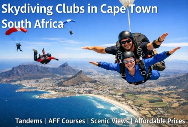Skydiving Clubs in Cape Town South Africa